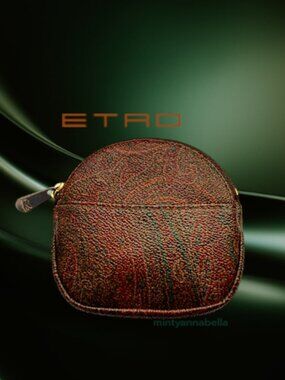 ETRO Milano RARE Coin Pouch